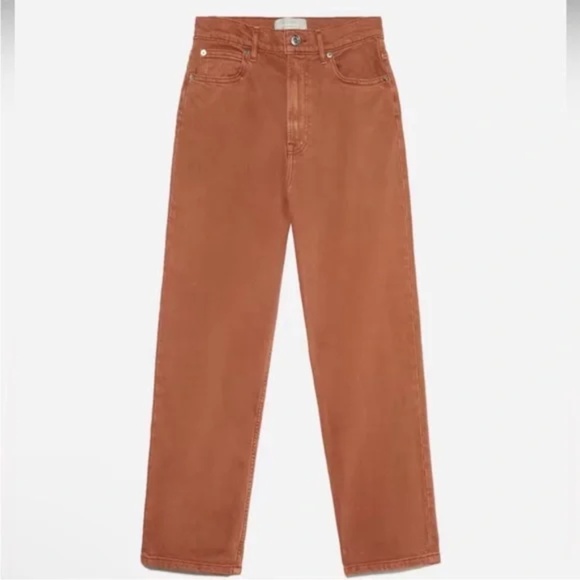 Everlane Way High Jean in Rust - Picture 2 of 6